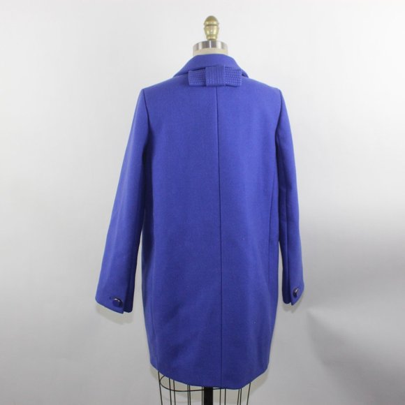 KATE SPADE NEW YORK Ladies Blue Button Down Coat Sz US 2 New - Picture 4 of 7